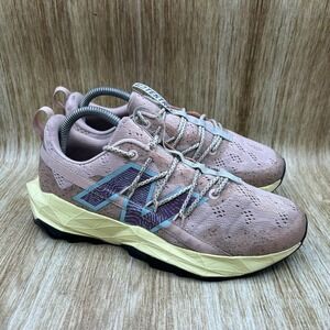 New Balance Tektrel Women's Size 9.5 Shoes Sneakers Dark Vintage‎ Rose Limelight